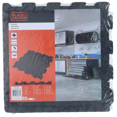 Blackdecker Podlahové rohože 40 x 40 cm sada 6ks