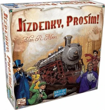 ADC Blackfire Jízdenky, prosím! USA desková hra