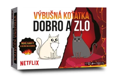 ADC Blackfire Výbušná koťátka: Dobro a zlo karetní hra