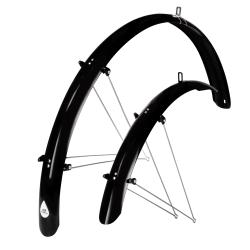 Force Blatníky 58 Aluflex 28" XL + V vzpery, čierne Force Blatníky 58 Aluflex 28" XL + V vzpery, čierne