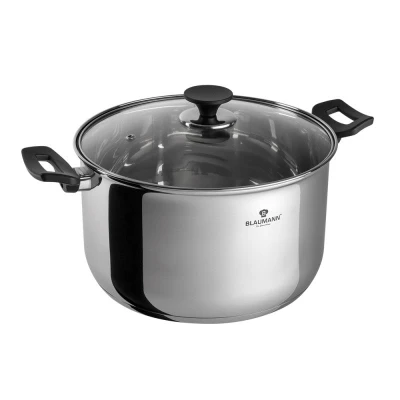 Blaumann Kastrol nerezový s poklicí 26 cm Gourmet Line