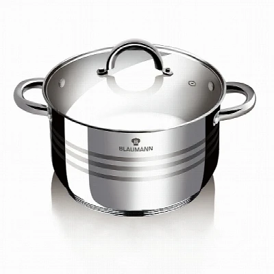 Blaumann Kastrol s poklicí nerez 16 cm Gourmet Line