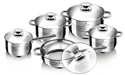 Blaumann Sada nádobí nerez 10 ks Jumbo Gourmet line Blaumann Sada nádobí nerez 10 ks Jumbo Gourmet line