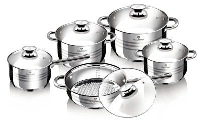Blaumann Sada nádobí nerez 10 ks Jumbo Gourmet line