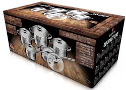 Blaumann Sada nádobí nerez 10 ks Jumbo Gourmet line