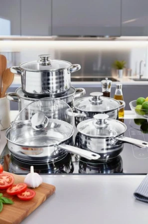 Blaumann Sada nádobí nerez 10 ks Jumbo Gourmet line