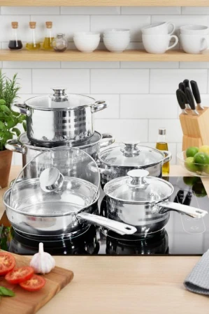 Blaumann Sada nádobí nerez 10 ks Jumbo Gourmet line