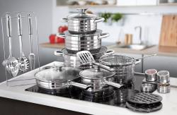 Blaumann Sada nádobí nerez 27 ks Jumbo Gourmet Line