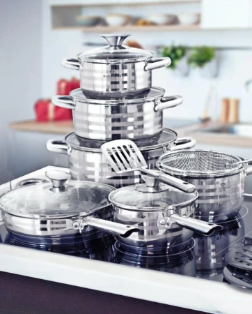 Blaumann Sada nádobí nerez 27 ks Jumbo Gourmet Line