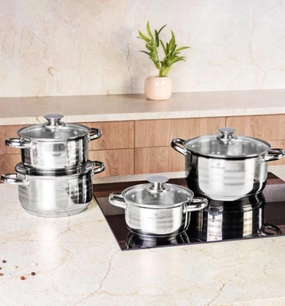 Blaumann Sada nádobí nerez 27 ks Jumbo Gourmet Line