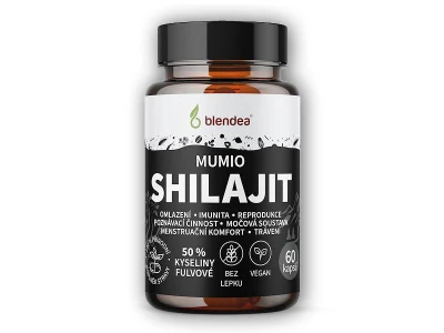 Blendea Shilajit extrakt 60 kapslí Blendea Shilajit extrakt 60 kapslí