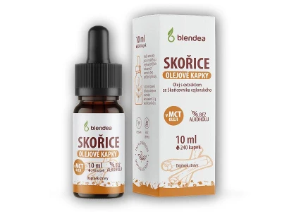 Blendea Skořice kapky 10ml Blendea Skořice kapky 10ml