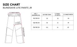 BLINDSAVE LITE Goalie pants JR. Barva: bílá