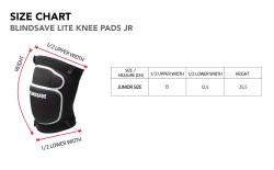 BLINDSAVE LITE juniorské chrániče kolien