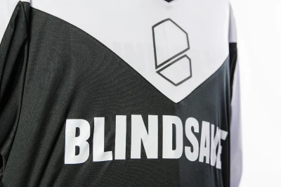 BLINDSAVE VAULT GOALIE JERSEY TOP BLACK WHITE