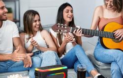 Blitzwolf Bezdrátový reproduktor bluetooth BW-WA6 RGB 80W
