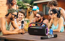 Blitzwolf Bezdrátový reproduktor BW-WA7 120W BT Karaoke.