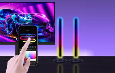 BlitzWolf BW-AL1 černá RGB LED stolní lampa