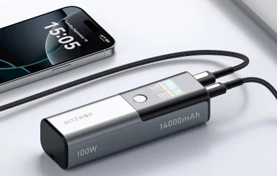 BlitzWolf BW-P23 100 W 14 000 mAh powerbanka