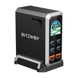 Blitzwolf BW-S31 2xUSB-A, 4xUSB-C, PD, 240W síťová nabíječka.