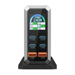 Blitzwolf BW-S31 2xUSB-A, 4xUSB-C, PD, 240W síťová nabíječka.