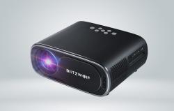 Blitzwolf BW-V4 1080p LED beamer / projektor, Wi-Fi + Bluetooth (černý)