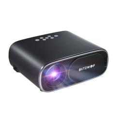 Blitzwolf BW-V4 1080p LED beamer / projektor, Wi-Fi + Bluetooth (černý)