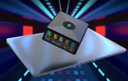 Blitzwolf Nabíječka 868H, 2xUSB-A, 3xUSB type-C, 160W (černá)