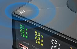 Blitzwolf Nabíječka 868H, 2xUSB-A, 3xUSB type-C, 160W (černá)