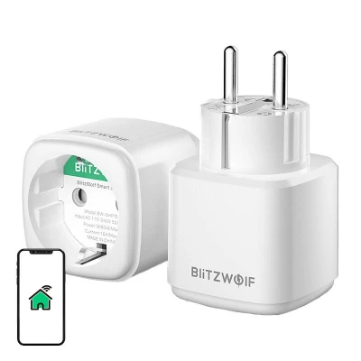 Blitzwolf Chytrá zásuvka BW-SHP15, ZigBee, 3680W Blitzwolf Chytrá zásuvka BW-SHP15, ZigBee, 3680W
