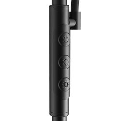 Blitzwolf Dvojitá stojací lampa s dálkovým ovládáním BlitzWill BWL-FL-0001, 36W (černá)