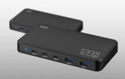 BlitzWolf BW-i100 černá 5v1 120W nabíjecí stanice