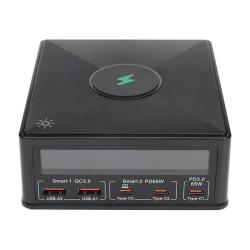 Blitzwolf Nabíječka 868H, 2xUSB-A, 3xUSB type-C, 160W (černá)