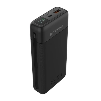 BlitzWolf BW-P22 černá 20000mAh 22,5W powerbanka