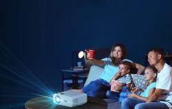 Blitzwolf Projektor LED BW-V5Max, android 9.0, 1080p (bílý)
