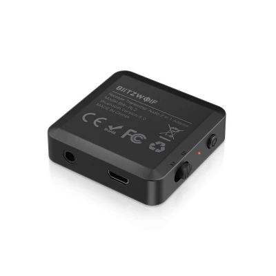 BlitzWolf BW-BL2 černý Bluetooth 5.0 vysílač/přijímač