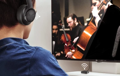 BlitzWolf BW-BL2 černý Bluetooth 5.0 vysílač/přijímač