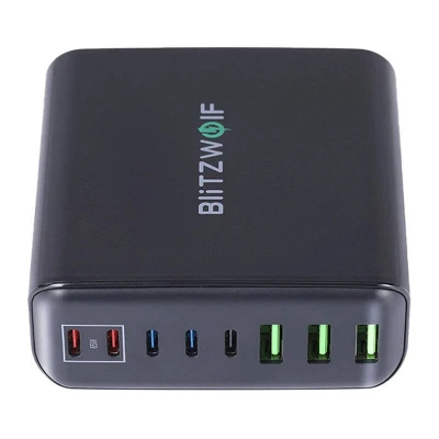 BlitzWolf BW-S26 250W černá síťová nabíječka