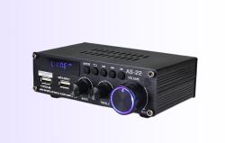 Blitzwolf Zvukový zesilovač AS-22, 45 W, Bluetooth 5.0, USB + dálkové ovládání (černý)