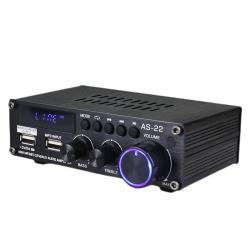 Blitzwolf Zvukový zesilovač AS-22, 45 W, Bluetooth 5.0, USB + dálkové ovládání (černý)
