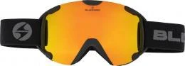 Blizzard 938 MDAVZO black matt smoke2 orange revo lyžařské brýle