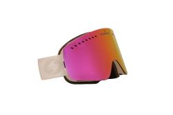 Blizzard 983 MDAVZOW white amber high contrast lens full revo pink dámske lyžiarske okuliare