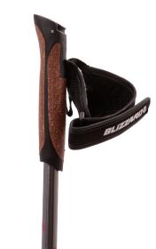 Blizzard Alu Performance anthracite/pink nordic walking hole