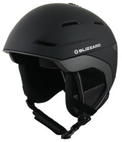 Blizzard Bormio black matt/anthracite matt lyžařská helma Blizzard Bormio black matt/anthracite matt lyžařská helma