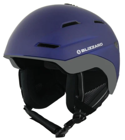 Blizzard Bormio blue matt/anthracite metallic matt lyžařská helma Blizzard Bormio blue matt/anthracite metallic matt lyžařská helma
