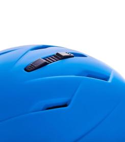 Blizzard Double blue matt/dark blue big logo lyžařská přilba POUZE Velikost 56/59 cm (VÝPRODEJ)
