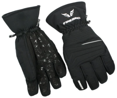 Blizzard Firebird black lyžiarske rukavice