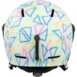 Blizzard Flash Visor junior white/multicolor lyžařská přilba se štítem