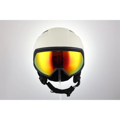 Blizzard Horizon Visor beige/black matt red / REVO lens S2 lyžařská přilba