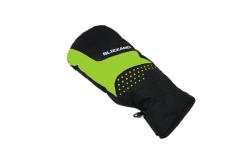 Blizzard Mitten junior black/green lyžiarske rukavice